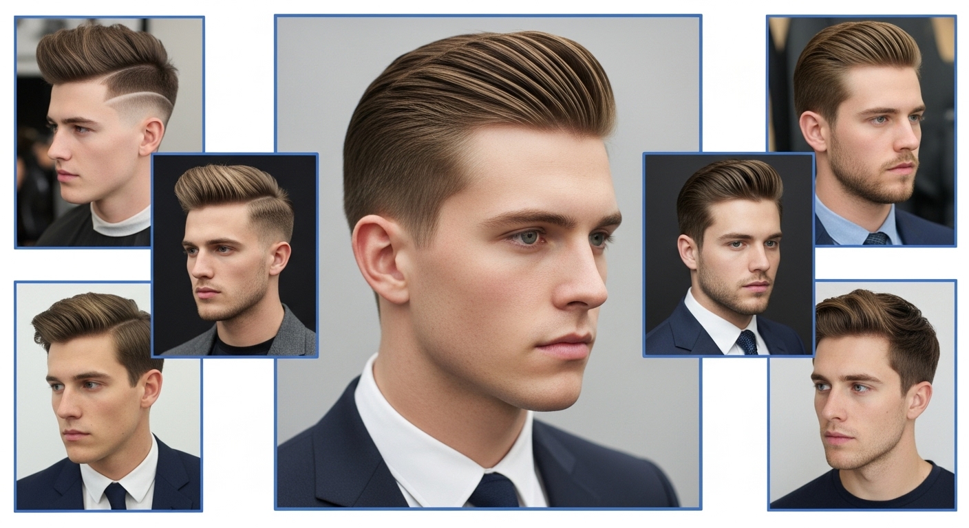 oval face shape hairstyles male