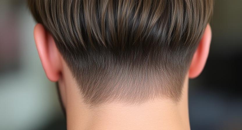 A straight hair taper fade will fit to the diamond face shape.