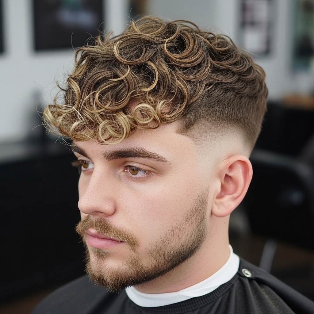 People of different age groups and genders sporting broccoli haircut styles.