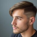 low taper straight hair