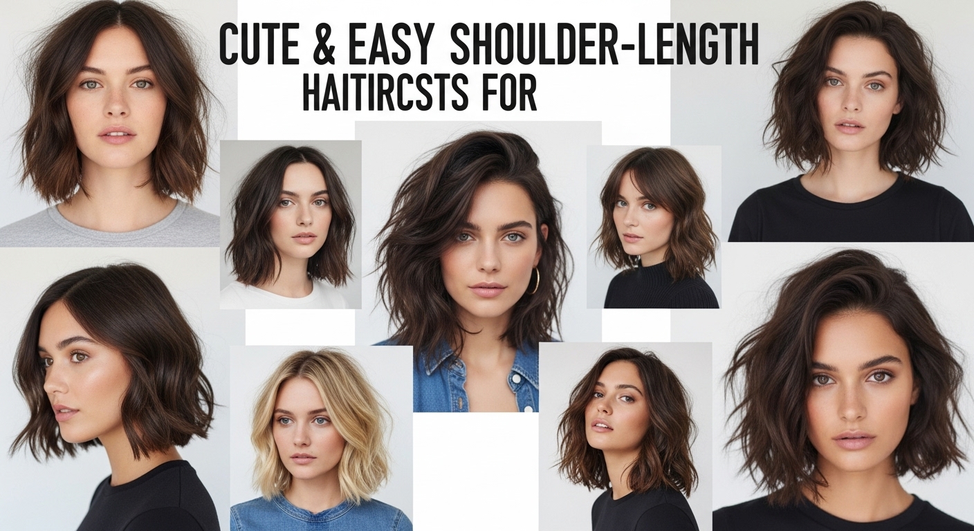 shoulder length haircuts