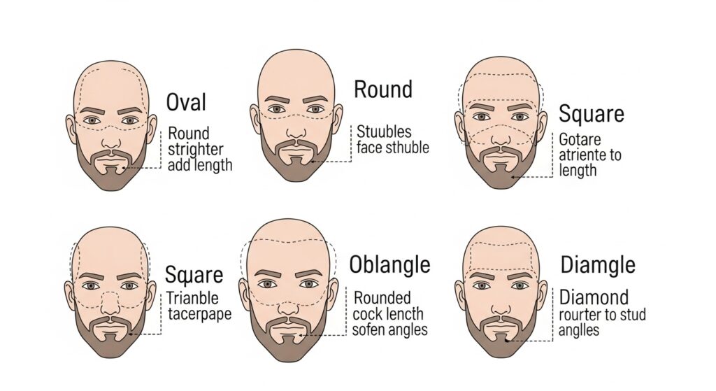 Best beard shapes for men’s face types