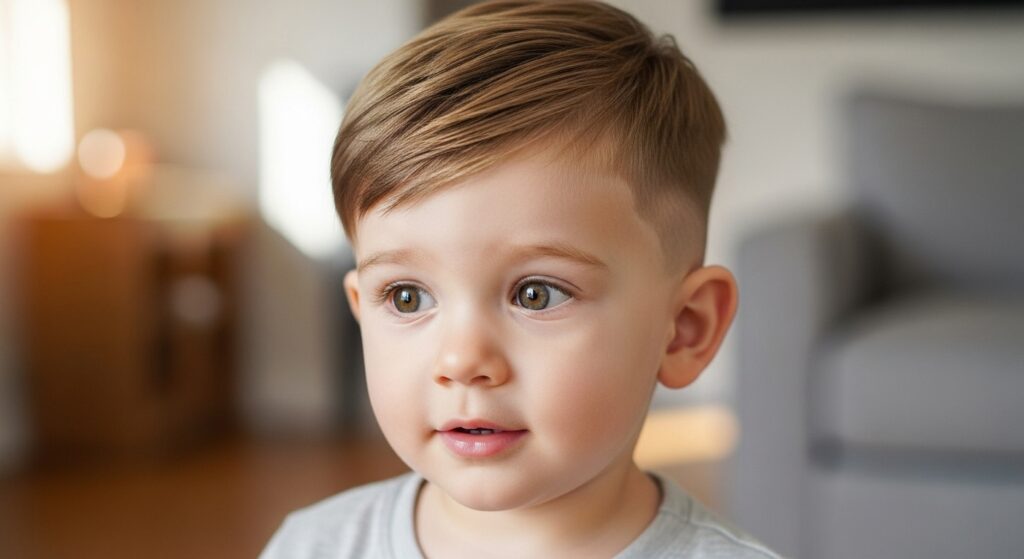 low maintenance toddler boy haircut fine hair