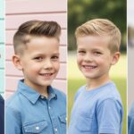 low maintenance short fade little boy haircuts