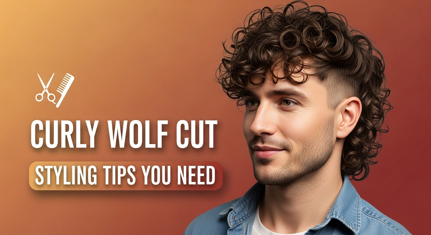 Curly Wolf Cut