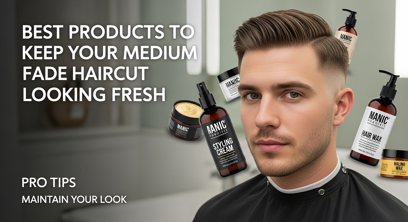 Best Products to Keep Your Medium Fade Haircut Looking Fresh